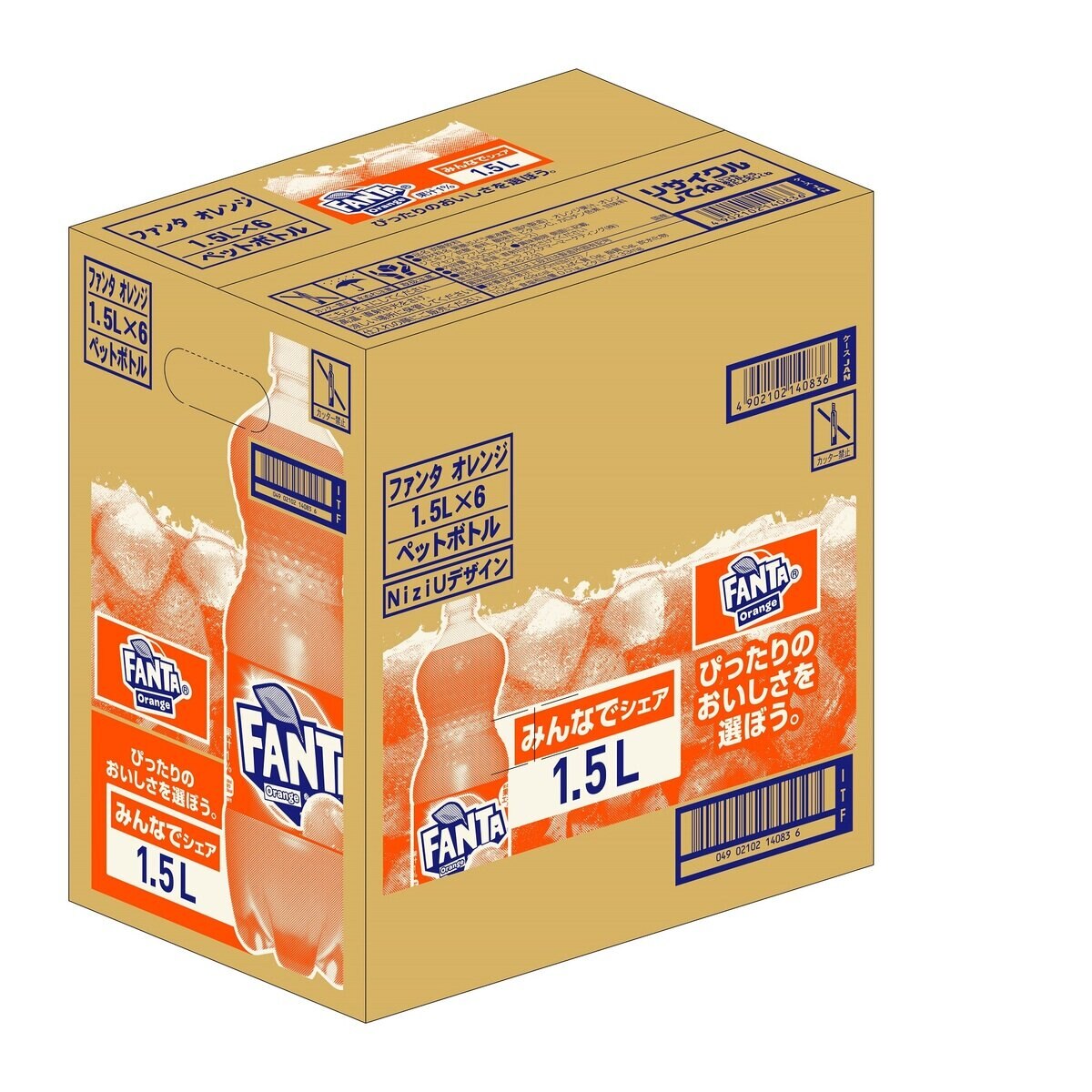ファンタ オレンジ 1.5L x 6本 x 2ケース ペットボトル