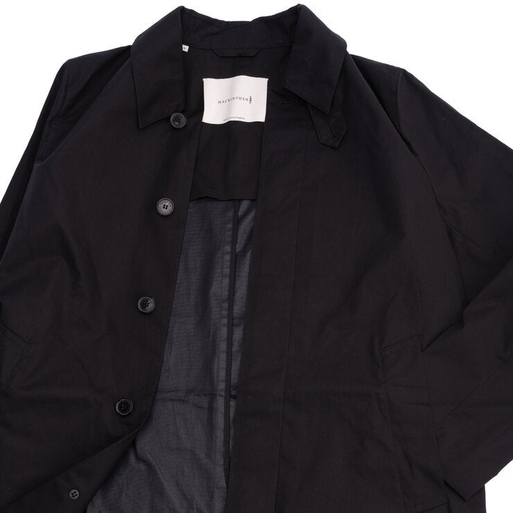 マッキントッシュ メンズ シングルブレステッドコート コットン ブラック 42(XL) マッキントッシュ メンズ シングルブレステッドコート コットン ブラック 42(XL)
