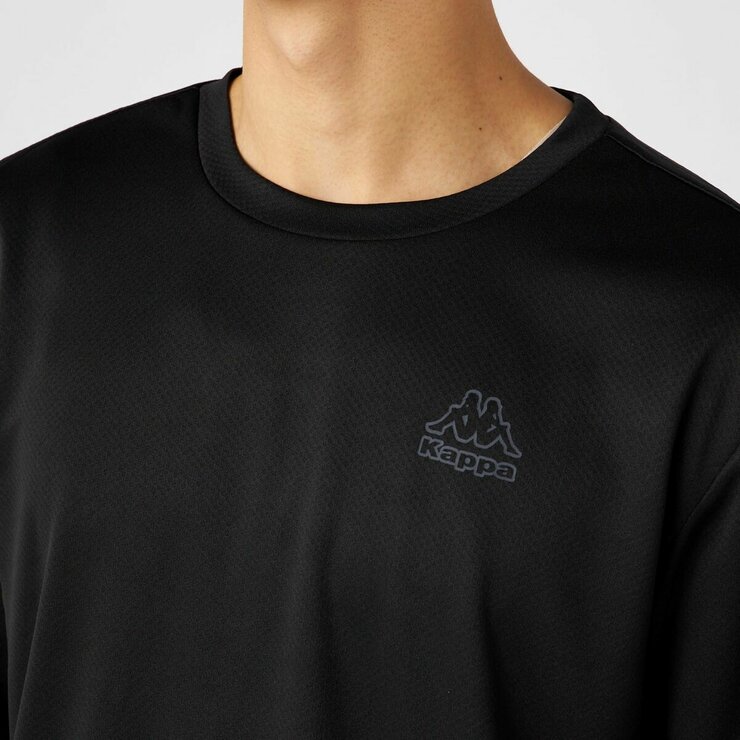 カッパ メンズ 長袖Tシャツ / ブラック / M