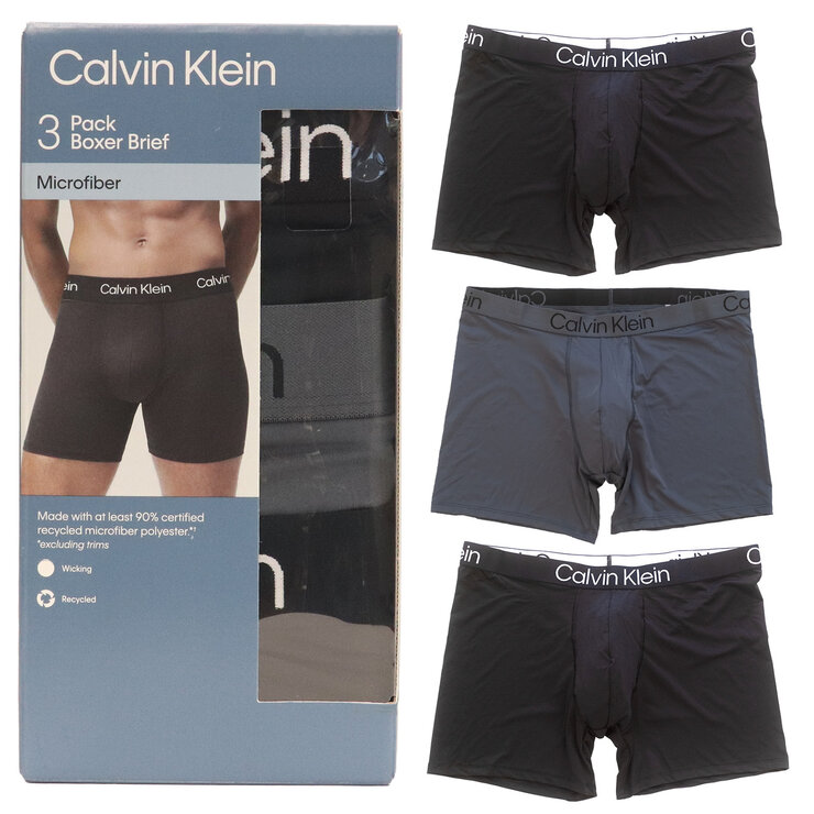 カルバンクライン ロゴ ボクサーブリーフ 3枚組