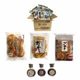 お醤油屋さんの匠の味 おせんべいとお醤油セット （煎餅12袋＋醤油3本入り）