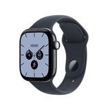Apple Watch S12 GPS+Cellular 46mm ナイトブルーセラミックケースとネイビーブルースポーツバンド - M/L