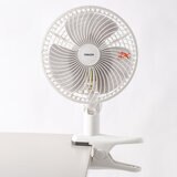 YAMAZEN 18cm クリップファンYCT-F185（WB）