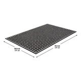 アパッチミルズ エンデュランス高耐久ドアマット Nike Grindリサイクル素材20％使用 60ｘ90ｃｍ ホワイト