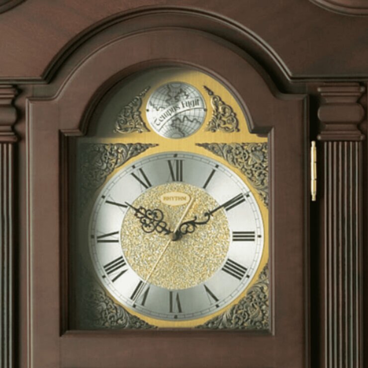 RHYTHM 3電波対応ホールクロック 4RN417RH06