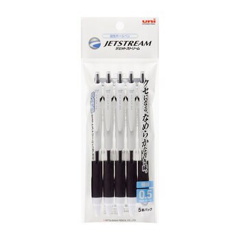 三菱鉛筆 JETSTREAM 油性ボールペン 0.5mm 5本入 x 10パック 黒 SXN150055P.24
