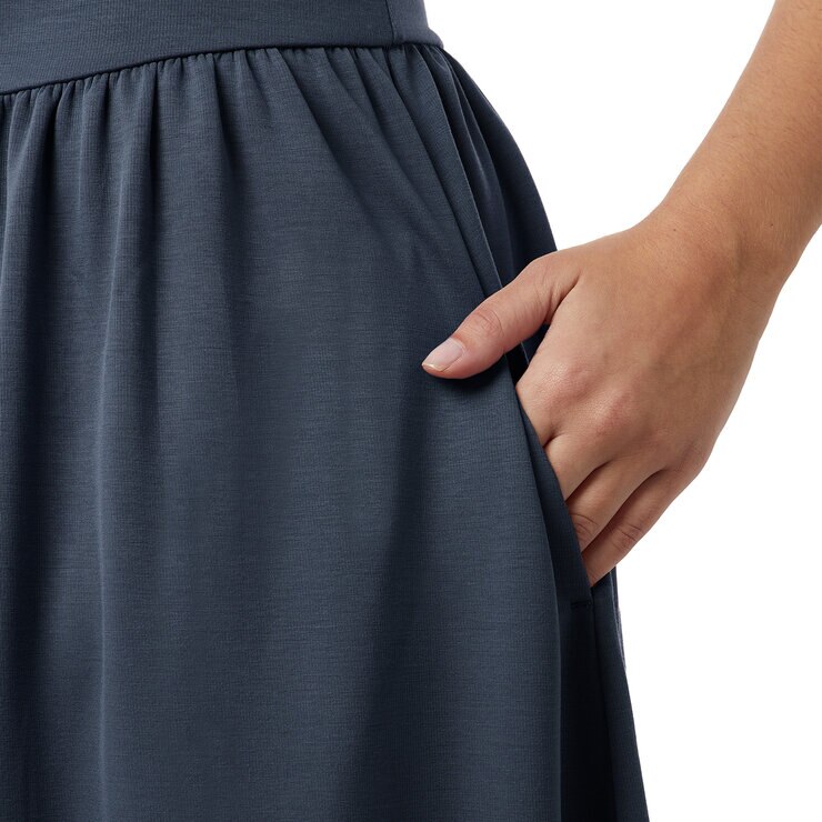 32 DEGREES レディース スリーブレス ドレス ネイビー L