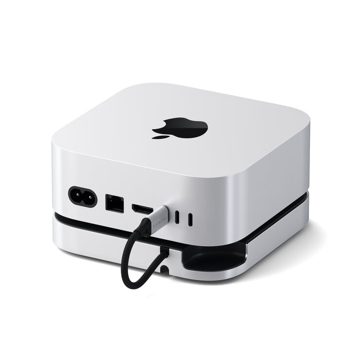 Satechi Mac Mini M4 スタンドハブ with SSD Enclosure