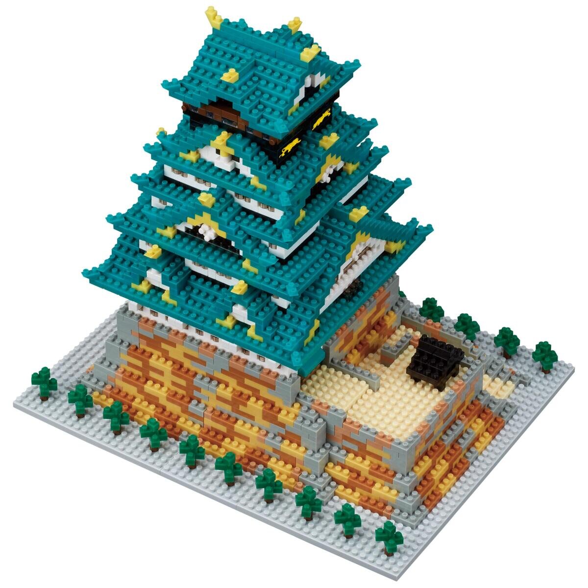 ナノブロック 大阪城 デラックス