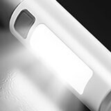 TERAS USB充電式 3ウェイハンディカラビナライト 3個