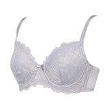トリンプ 4/5 カップレースブラ プラチナグレー/ネイビー D75