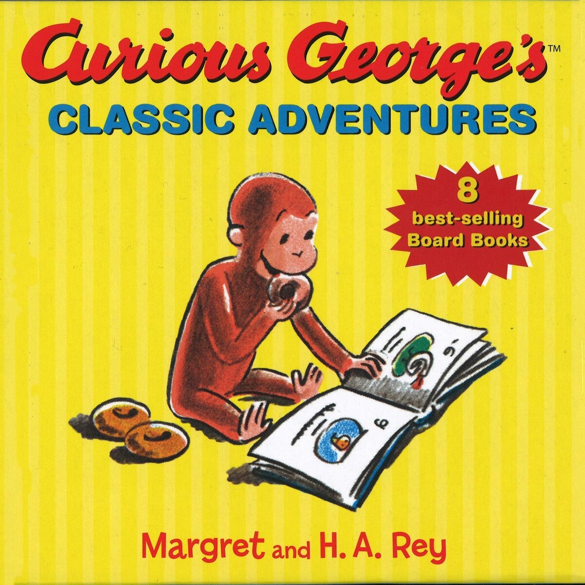 69%OFF!】 おさるのジョージ Curious George 英語絵本4冊ボックスセット