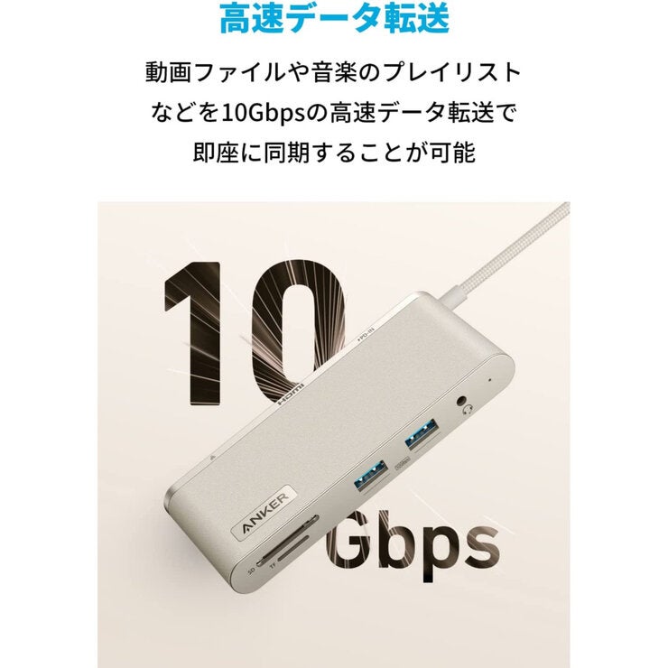 Anker(アンカー)USB-C ハブ (8-in-1) A8382N21 Anker(アンカー)USB-C ハブ (8-in-1) A8382N21