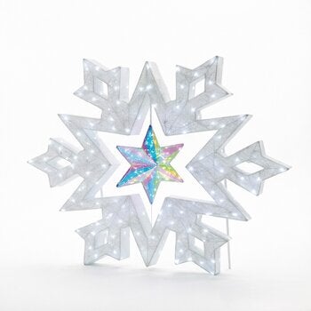 雪の結晶 イルミネーション 120cm