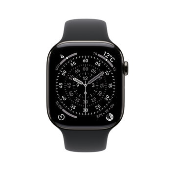 Apple Watch S11 Cellular 46mmスレートチタニウムケース