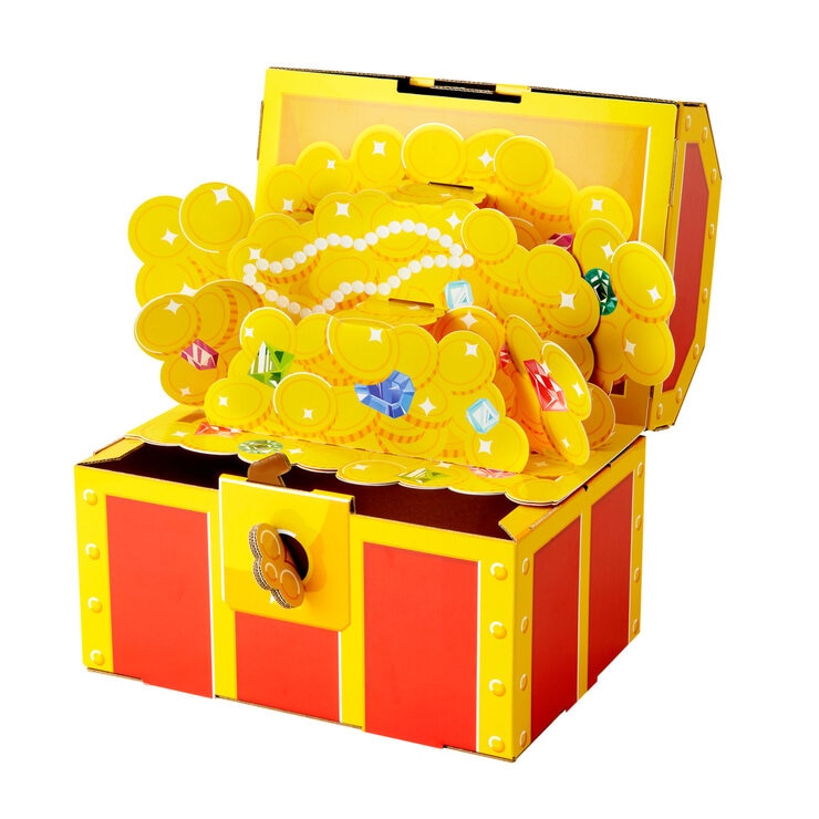 giftool 宝箱 金銀財宝 Ｍサイズ x 10