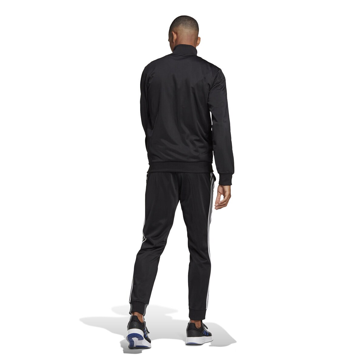 アディダス メンズ トラックスーツ ブラック XO