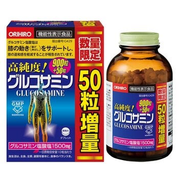 オリヒロ 高純度グルコサミン粒 徳用企画品 950粒