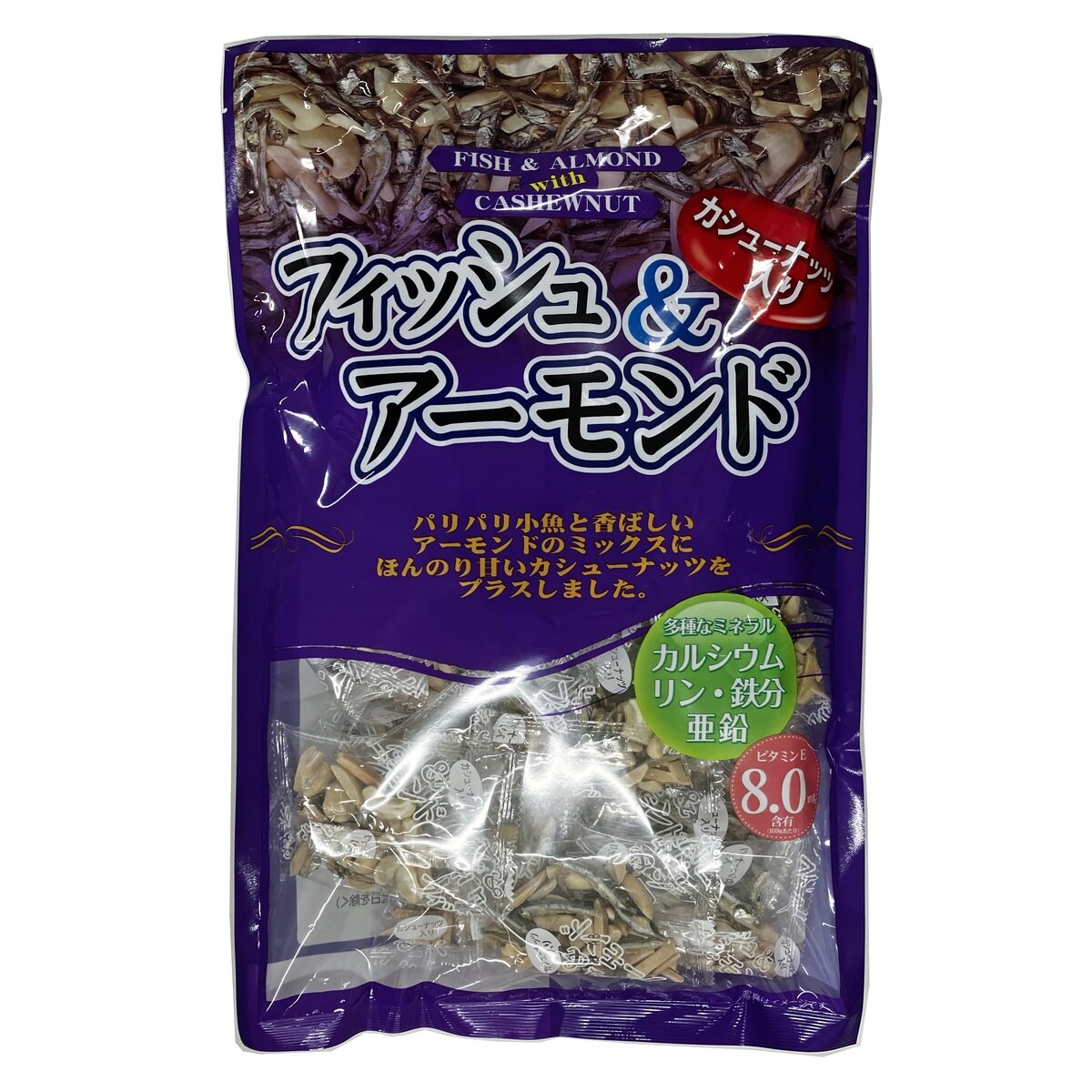 フィッシュ&アーモンド カシューナッツ 入り 384g