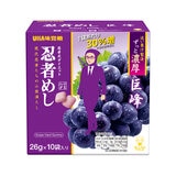 UHA味覚糖 忍者めし 巨峰 26g x10袋 UHA味覚糖 忍者めし 巨峰 26g x10袋