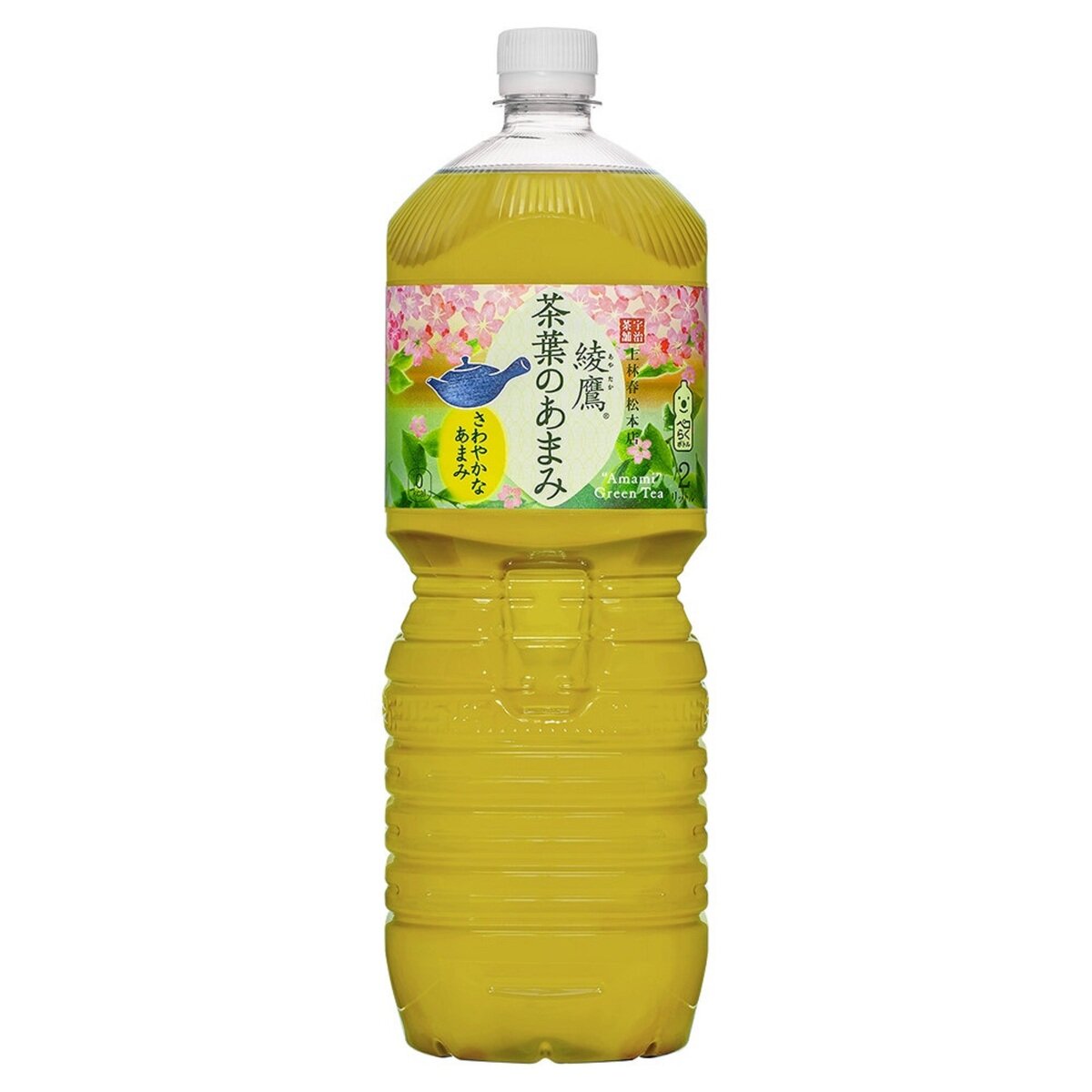 綾鷹 茶葉のあまみ 2L x 6本 x 2ケース ペットボトル