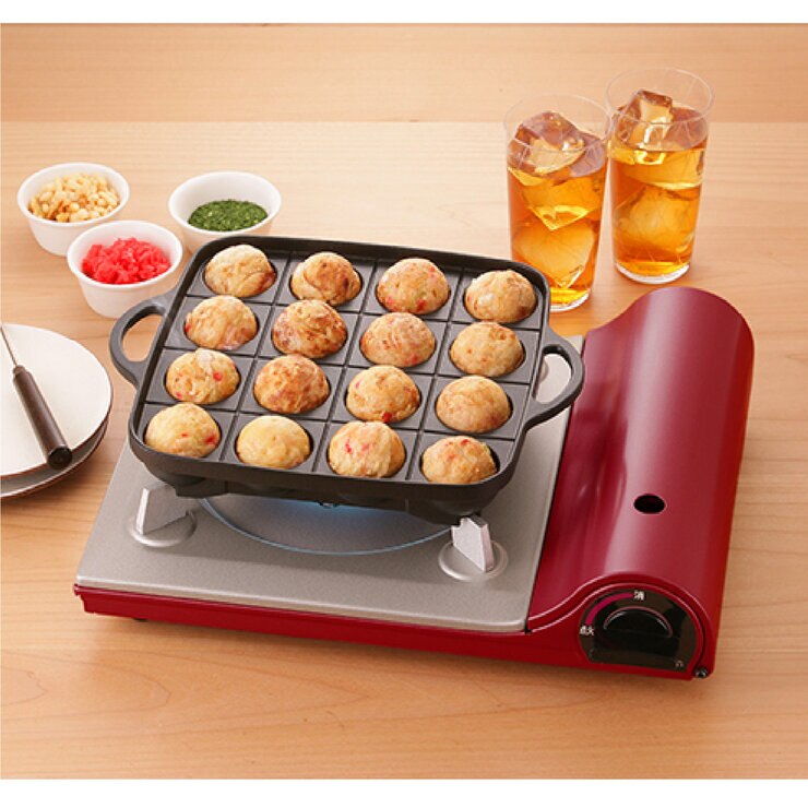 イワタニ カセットコンロ CB-TAS-1 焼肉プレート/たこ焼きプレートセット イワタニ カセットコンロ CB-TAS-1 焼肉プレート/たこ焼きプレートセット