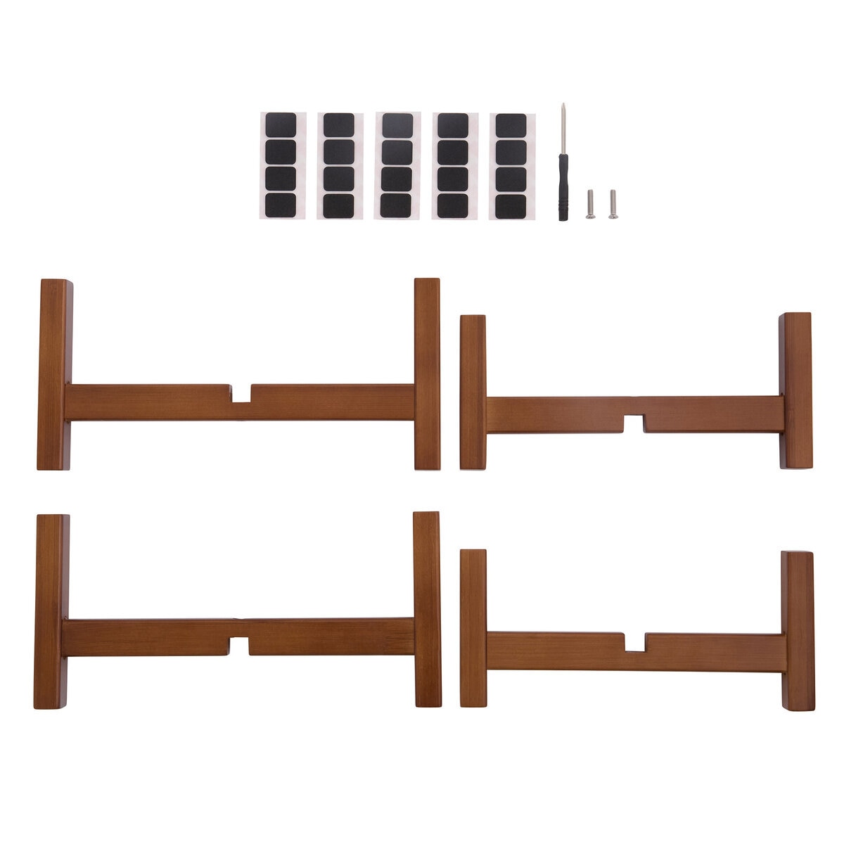 Mullally スタンド付き 陶器プランター 2個セット (26cm ＆ 24.6cm)