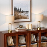 STYLE CRAFT ガラステーブルランプ 2個セット