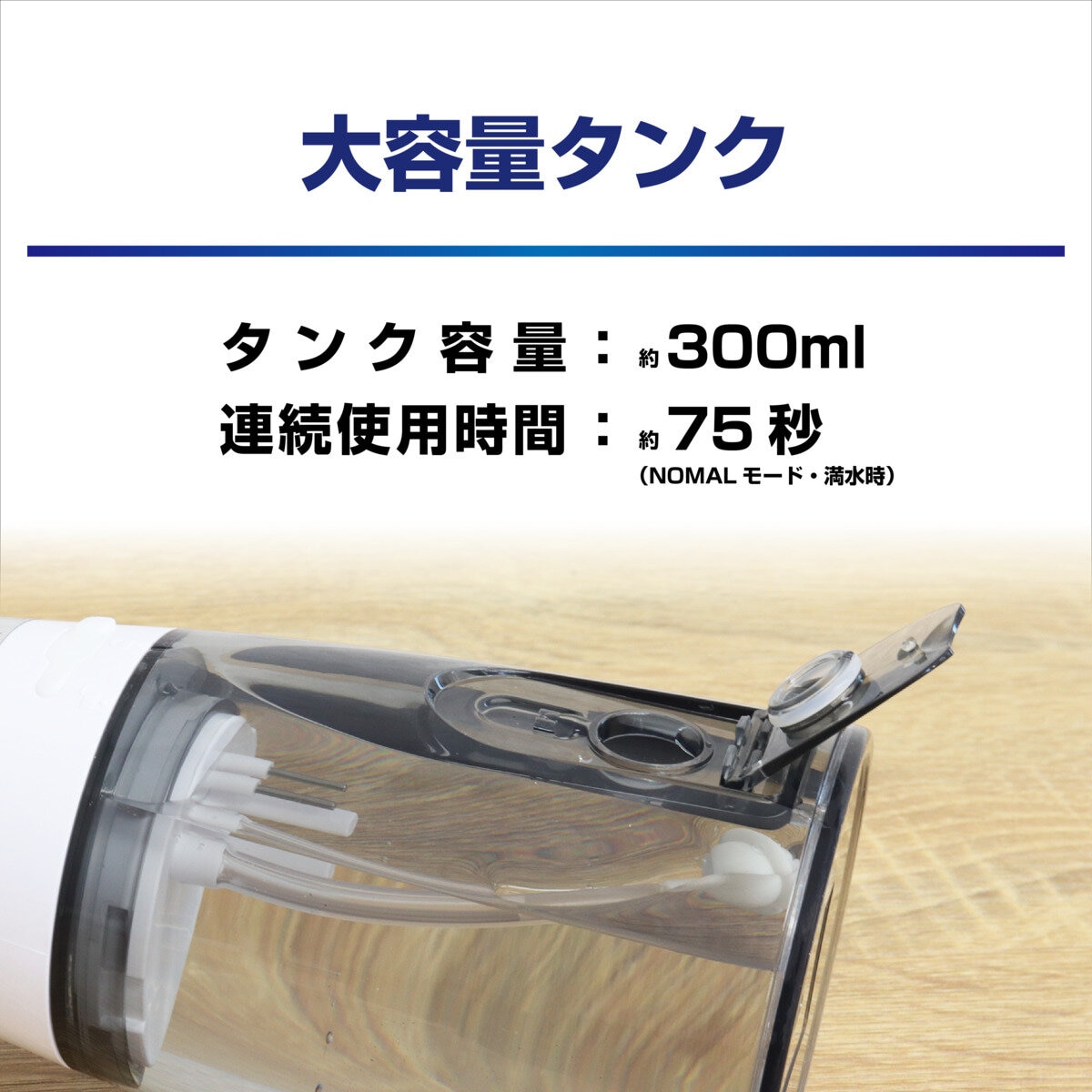 ドリテック 口腔洗浄器 ジェットクリーン FS-100DWTCO ノズル6本セット