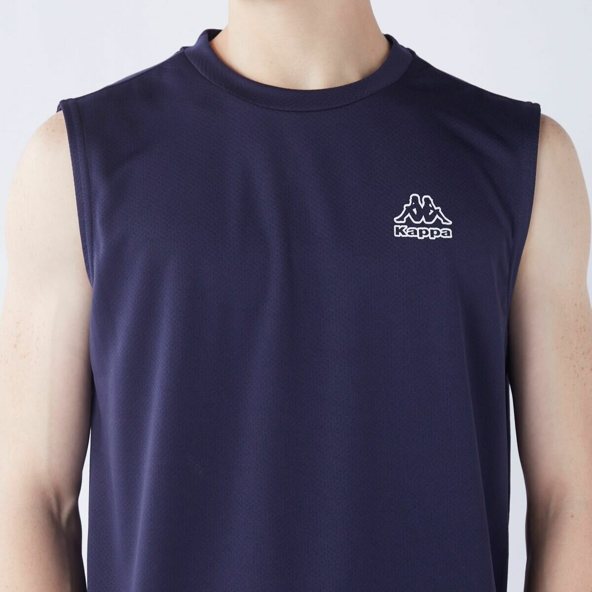 カッパ メンズ アクティブ タンクトップ / ネイビー / L