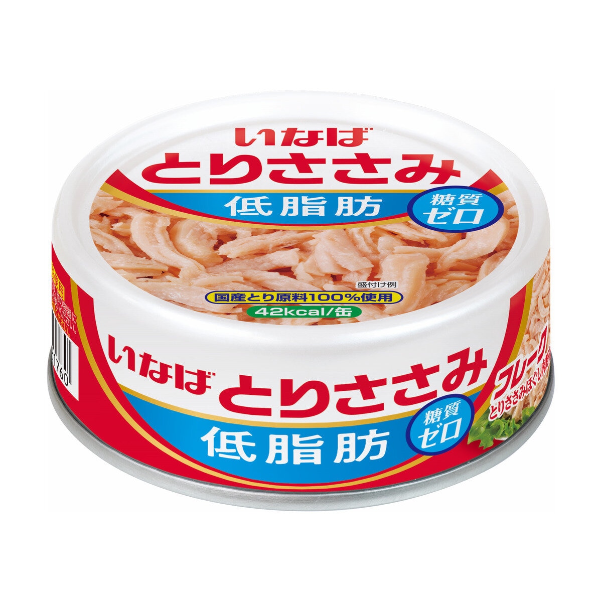 いなば食品 とりささみフレーク低脂肪 70g x 14缶パック