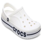 クロックス ユニセックス バヤバンド サンダル ホワイト/ネイビー M7W9/25cm