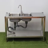 APET ステンレスダブル流し台 TAN-981-2