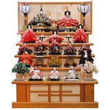 ひな人形 五段十五人飾り 39-515