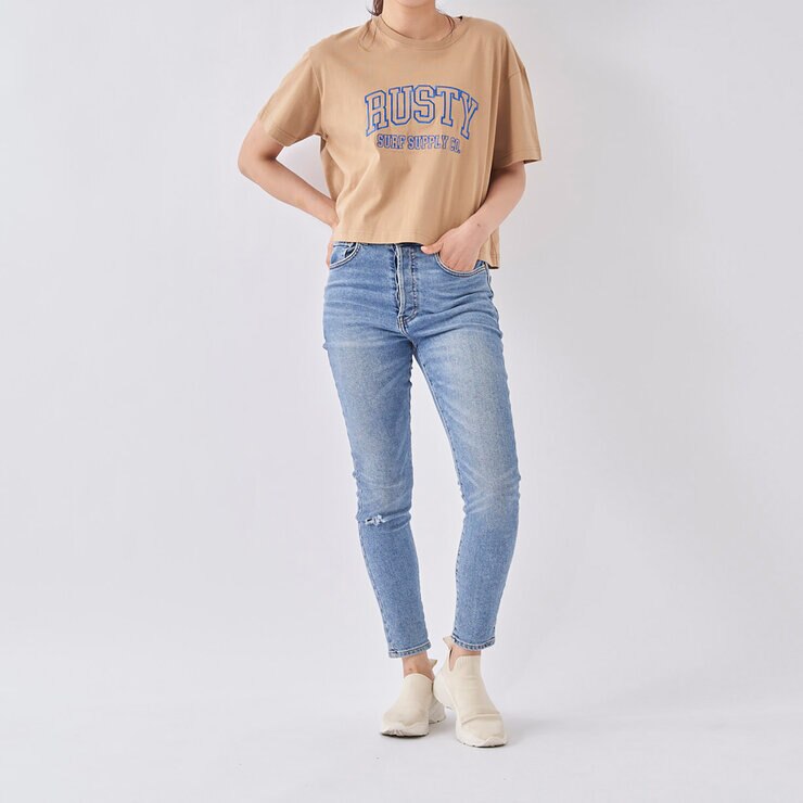ラスティ レディース 半袖Tシャツ ラスティ レディース 半袖Tシャツ