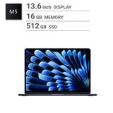 Apple/MacBook Air 13インチ/10コアCPU/ 8コアGPU/M5チップ /16GB/512GB SSD-ミッドナイト