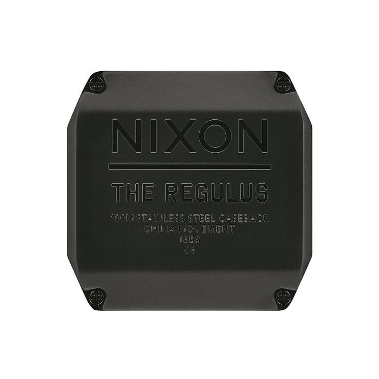 NIXON レグルス A1180632 ガンメタル メンズ 46mm ブラックxグレー NIXON レグルス A1180632 ガンメタル メンズ 46mm ブラックxグレー