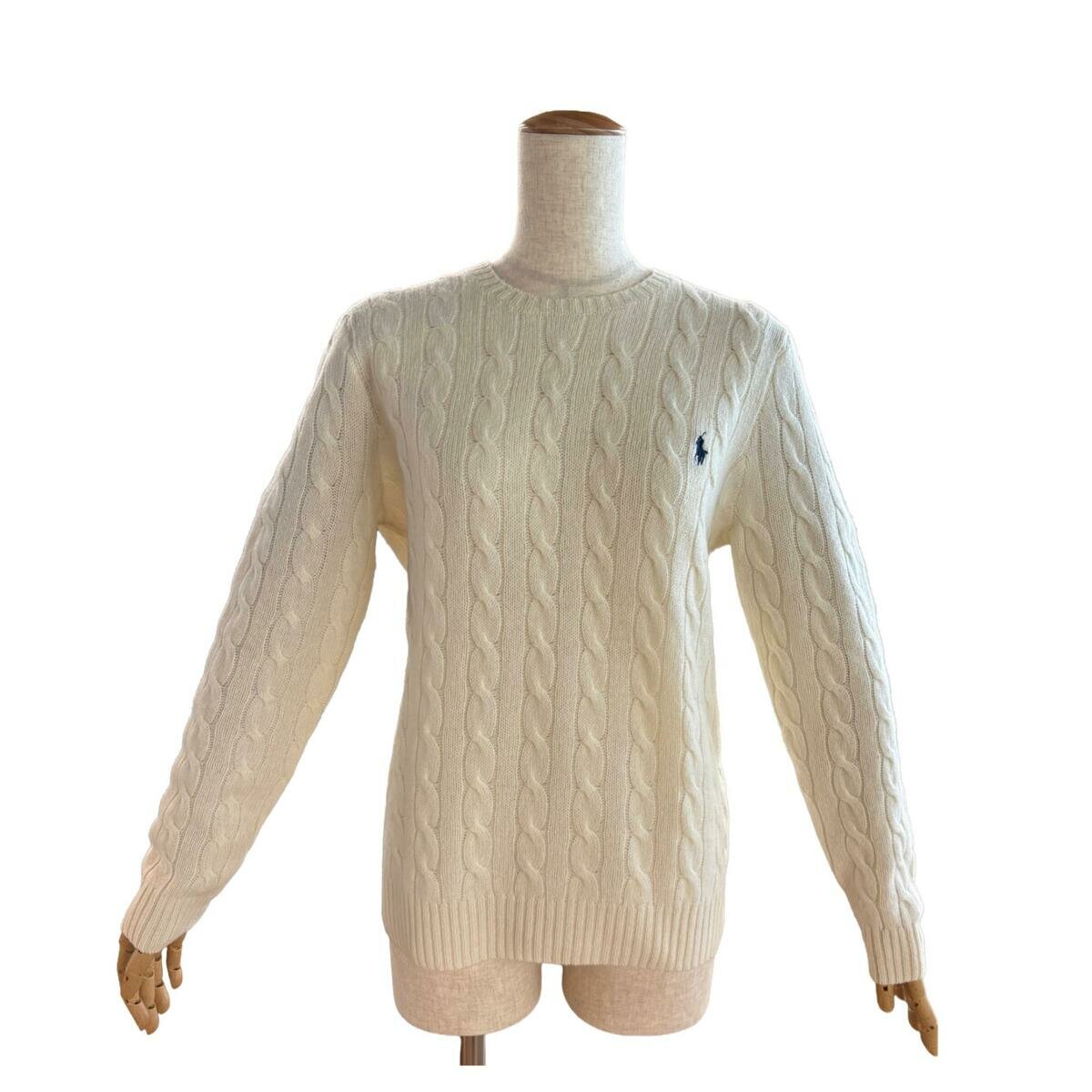 ポロラルフローレン レディース ジュリアナ セーター クリーム M