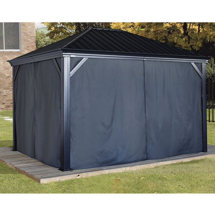 SOJAG ガゼボカーテン 10 x 14フィート(3 x 4.3m) 用 SOJAG ガゼボカーテン 10 x 14フィート(3 x 4.3m) 用
