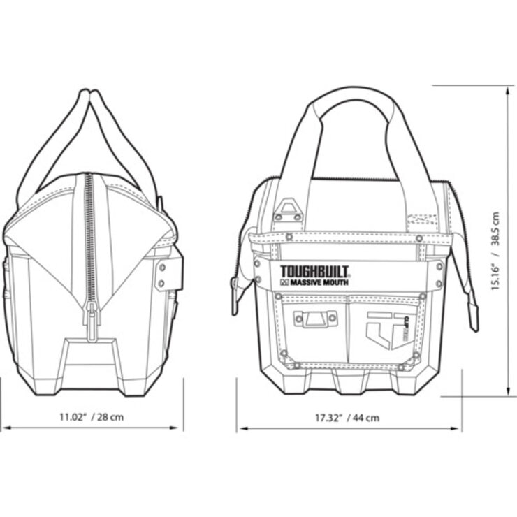 タフビルト マッシブマウスバッグ
