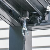 SOJAG ハナ 10 x 13フィート (3 x 4m) パーゴラ サイドスクリーン付