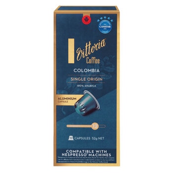 ヴィットリア ネスプレッソ互換カプセル コロンビア 60カプセル入