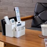 COLLEND(コレンド) リモコン＆タブレットホルダー(ポケット付) ホワイト RTH-WH