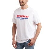 カークランドシグネチャー ユニセックス コストコ ロゴ Tシャツ ホワイト L/XL