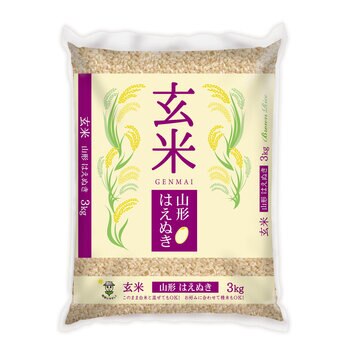 カカシ米穀 玄米3kg
