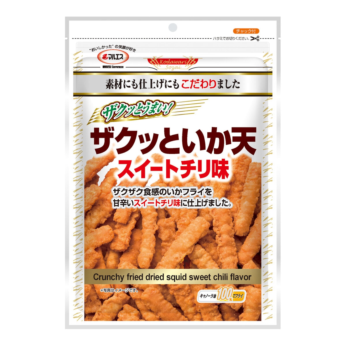 マルエス ザクッといか天 スイートチリ味 105g x 5