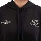 エル レディース ロゴ パーカー ブラック S