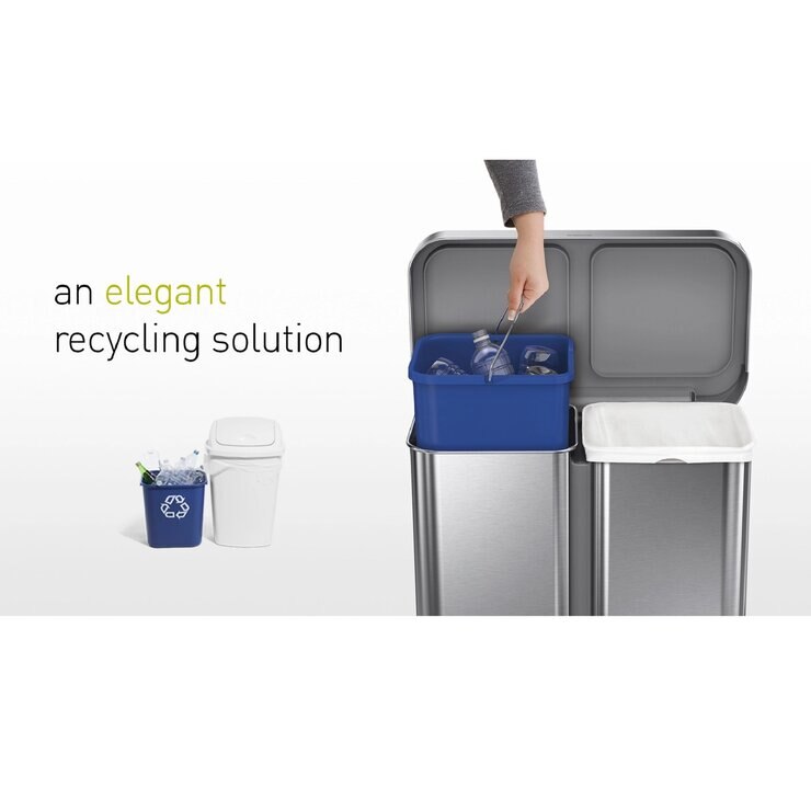 simplehuman(シンプルヒューマン)58L レクタンギュラーステップダストボックス simplehuman(シンプルヒューマン)58L レクタンギュラーステップダストボックス