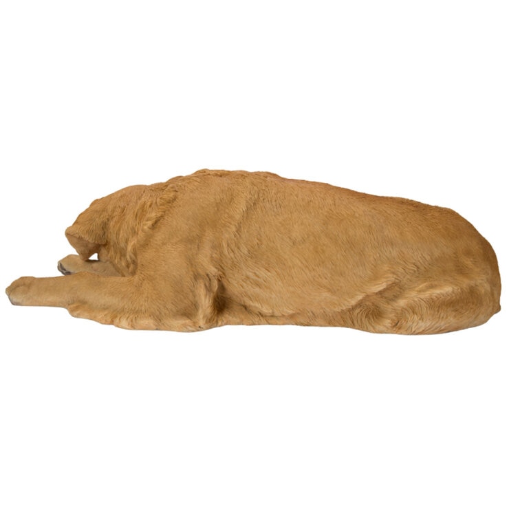 ウービア うつぶせレトリバーの置物 H20537