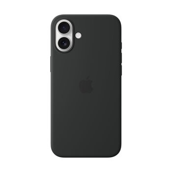 MagSafe対応iPhone 16 Plusシリコーンケース - ブラック